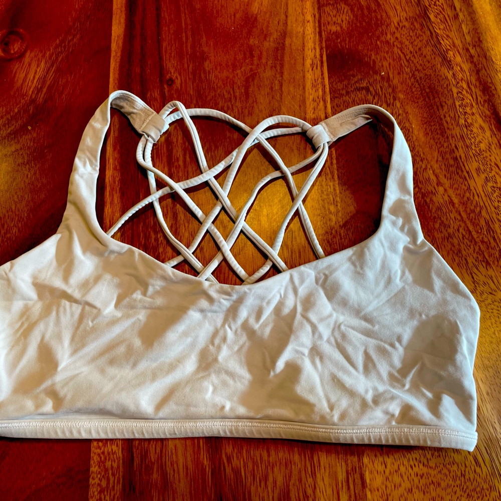 Lulu lemon cross back sport bra